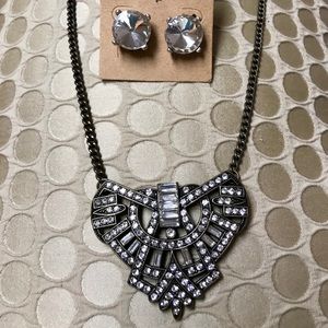 Plunder Vintage Necklace And Earrings